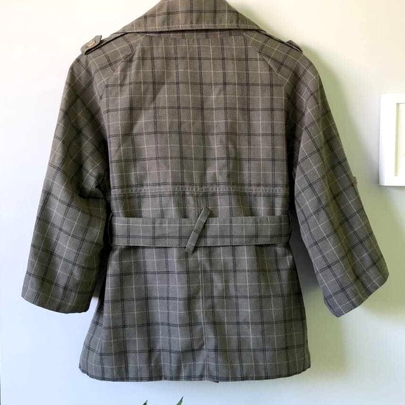 Unique “Supreme Being” olive/grey mustard quarter sleeve Jacket, Shacket, Coat - Picture 5 of 10